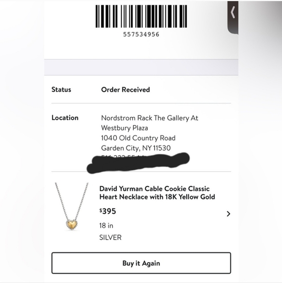 David Yurman
Cable Cookie Classic Heart
Necklace with 18K Yellow
Gold - Picture 16 of 16